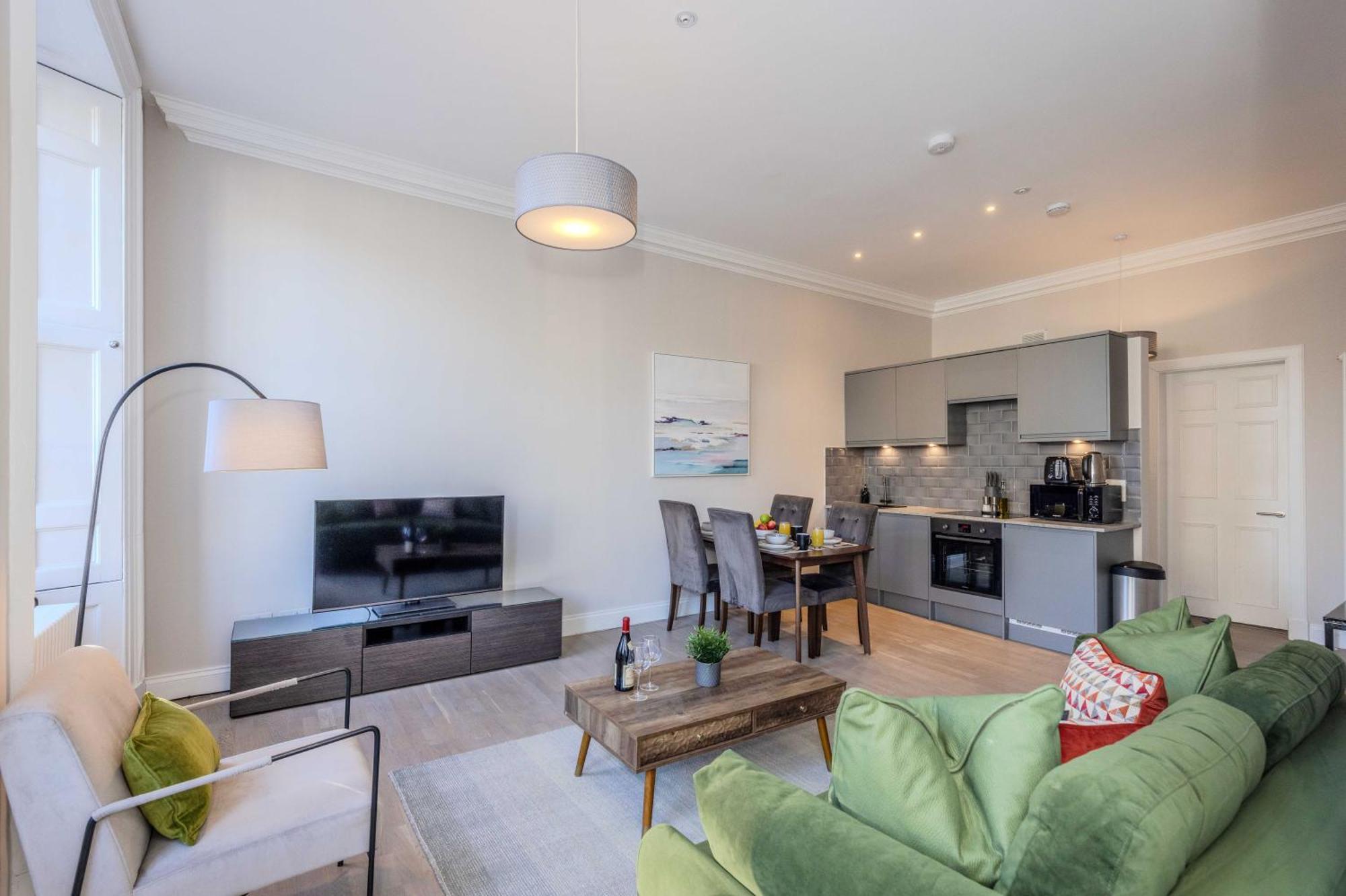 Dragon Suites - Edinburgh City Centre 2 Bed Apartment Bagian luar foto